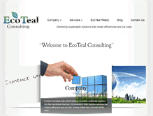 Tablet Screenshot of ecoteal.com